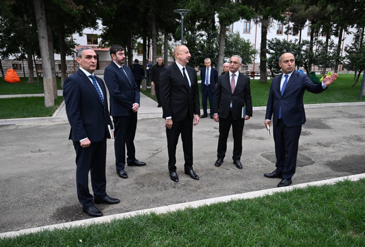 İlham Əliyev Qarabağ Universitetinin AÇILIŞINI ETDİ - FOTO/VİDEO - foto 29