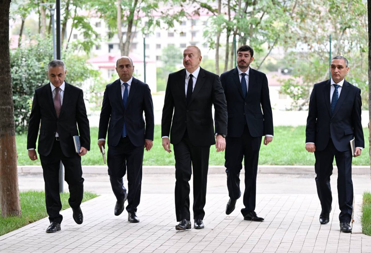 İlham Əliyev Qarabağ Universitetinin AÇILIŞINI ETDİ - FOTO/VİDEO - foto 28