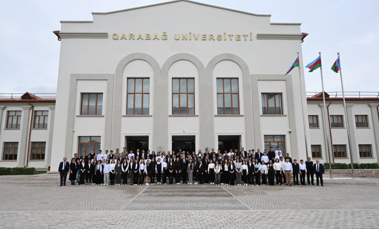 İlham Əliyev Qarabağ Universitetinin AÇILIŞINI ETDİ - FOTO/VİDEO - foto 31