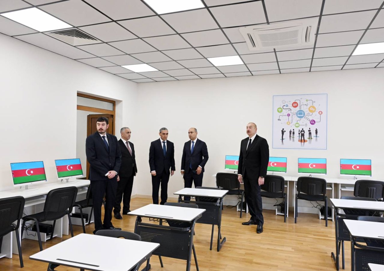 İlham Əliyev Qarabağ Universitetinin AÇILIŞINI ETDİ - FOTO/VİDEO - foto 6