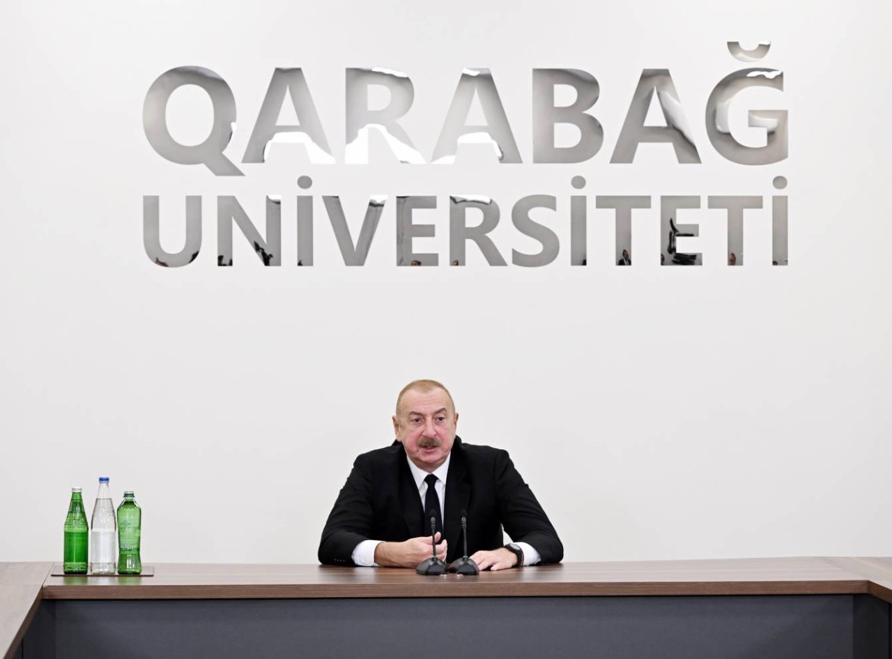 İlham Əliyev Qarabağ Universitetinin AÇILIŞINI ETDİ - FOTO/VİDEO - foto 21