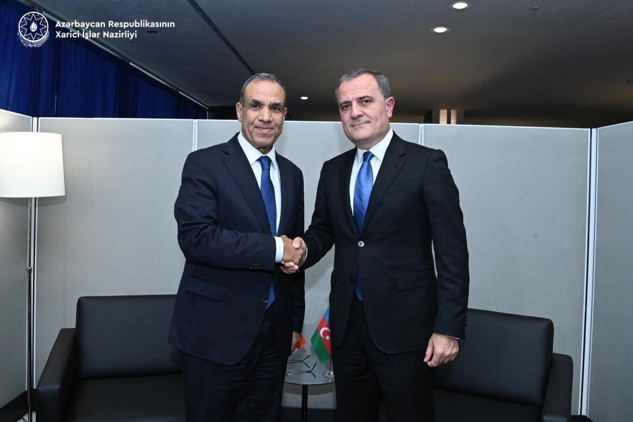 Ceyhun Bayramov misirli həmkarı ilə nələri müzakirə etdi? – FOTO - foto 1