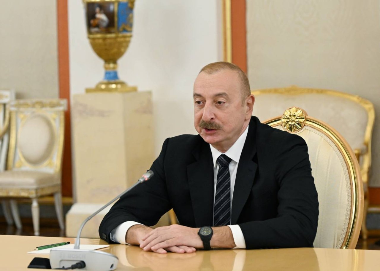 İlham Əliyevin Putinlə görüşü keçirildi - FOTO/VİDEO - foto 4