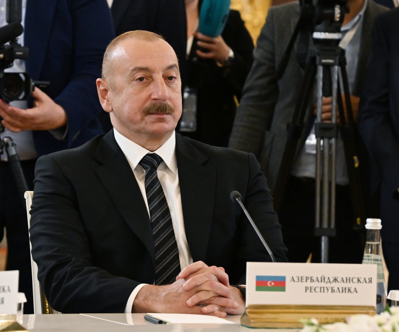 İlham Əliyev Moskvada MDB Dövlət Başçıları Şurasının iclasında - FOTO/VİDEO - foto 7