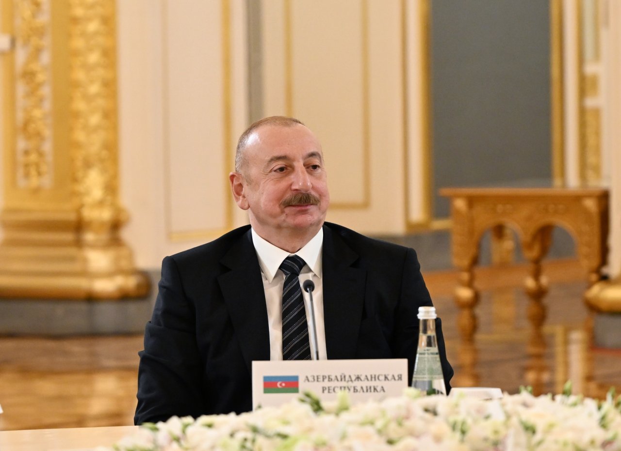 İlham Əliyev Moskvada MDB Dövlət Başçıları Şurasının iclasında - FOTO/VİDEO - foto 13