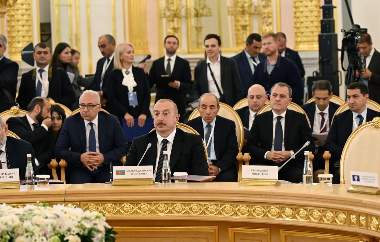 İlham Əliyev Moskvada MDB Dövlət Başçıları Şurasının iclasında - FOTO/VİDEO - foto 1