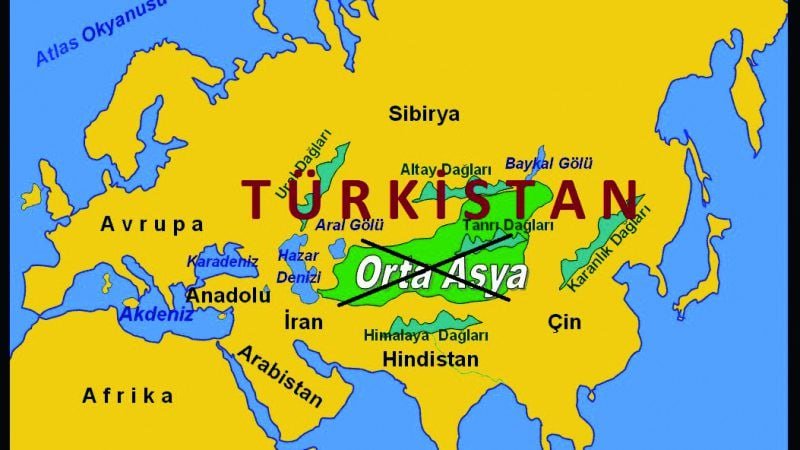 Türkiyədən TARİXİ ADDIM &ndash; &ldquo;Orta Asiya&rdquo; adı Türküstanla ƏVƏZ OLUNDU