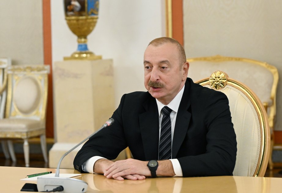 Prezident: &ldquo;Azərbaycan da su qıtlığı ilə üzləşib&rdquo;