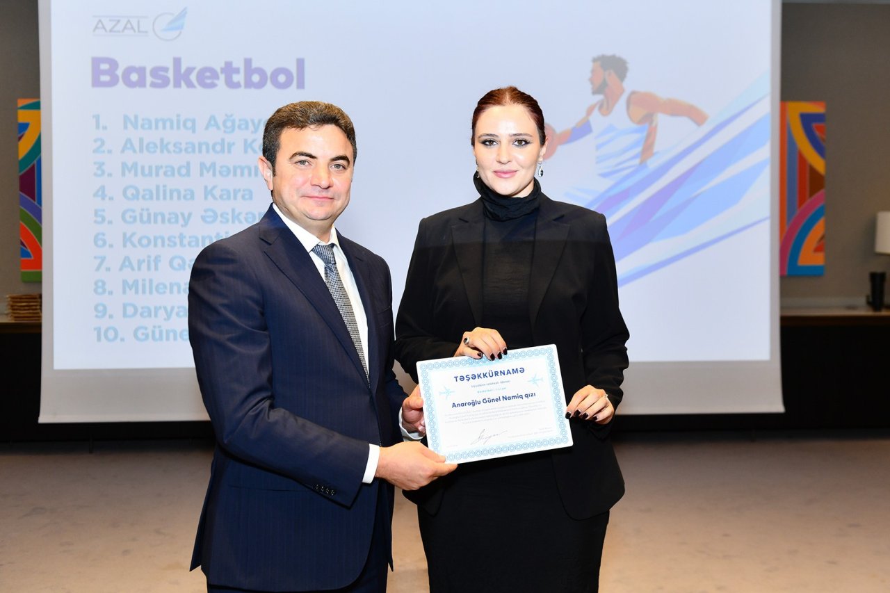 AZAL idman və intellektual yarışlarda uğur qazanan əməkdaşlarını mükafatlandırdı – FOTO - foto 1