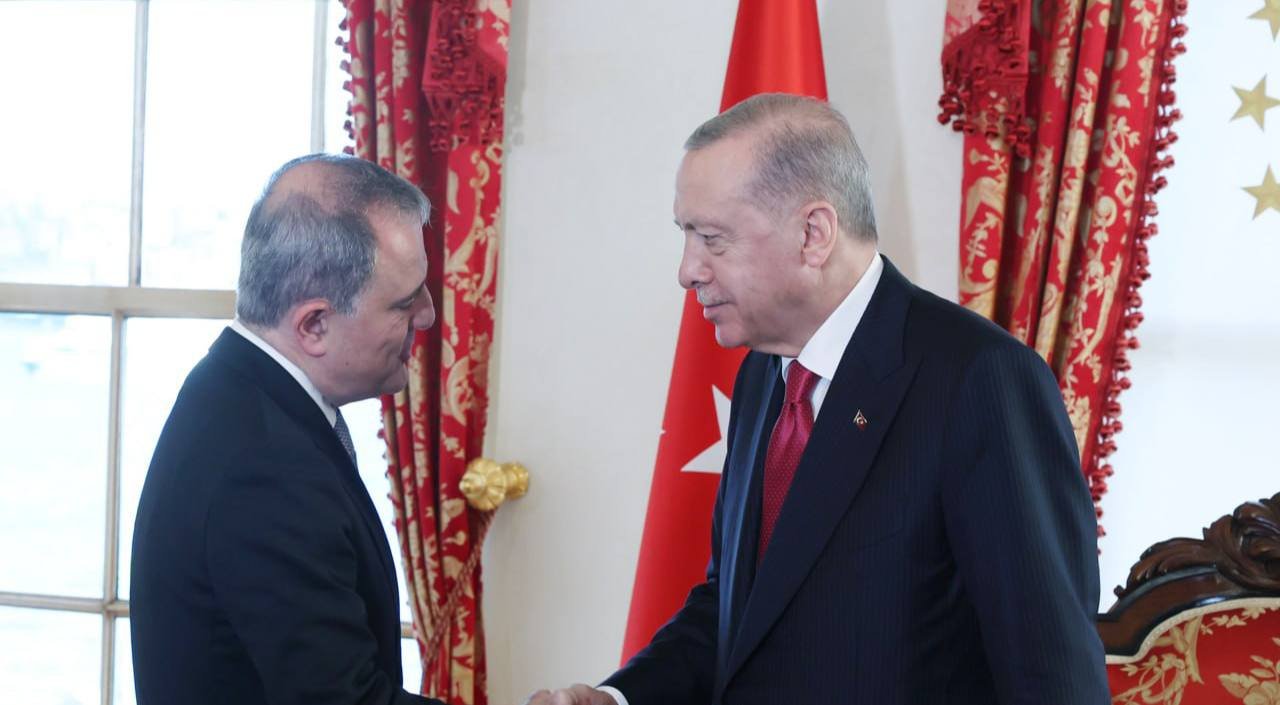Ceyhun Bayramov: &ldquo;Ərdoğanla görüşdə Azərbaycan-Türkiyə müttəfiqliyinin əhəmiyyəti vurğulanıb&rdquo; - FOTO