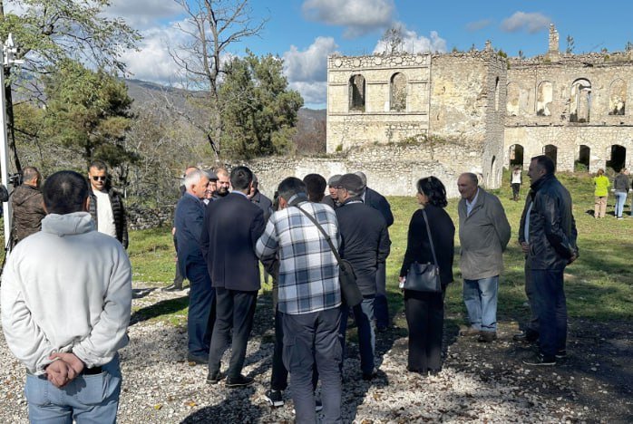 Gürcüstanlı səyahətçilərin daha bir qrupu Şuşaya gəldi - FOTO - foto 7