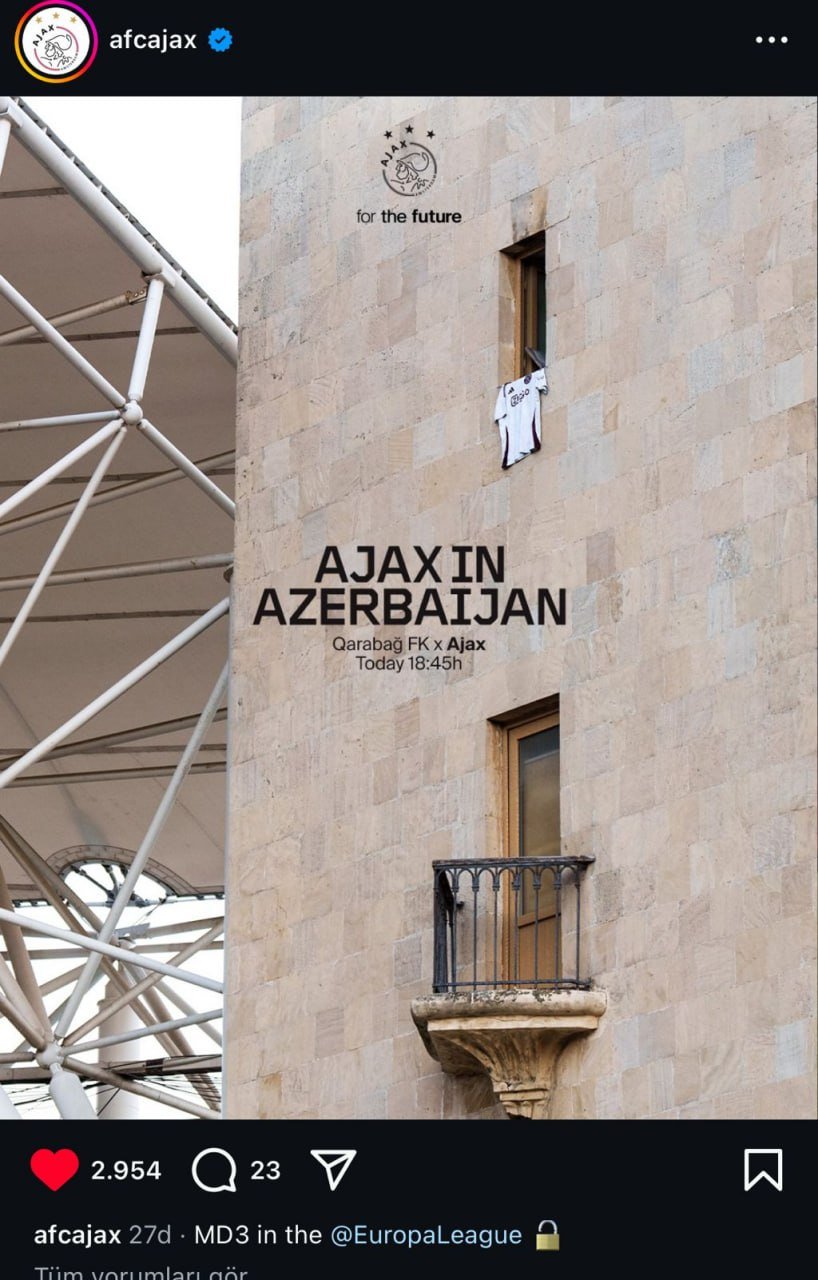 “Ayaks” Respublika Stadionundan paylaşım etdi - FOTO - foto 1