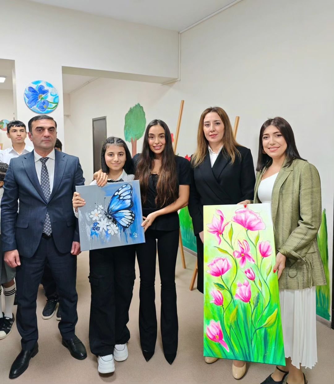 Leyla Əliyeva internat məktəbində - FOTO/VİDEO - foto 2