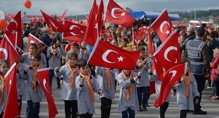 Türkiyə Cümhuriyyətin 101 yaşını belə BAYRAM ETDİ - FOTO/VİDEO - foto 6