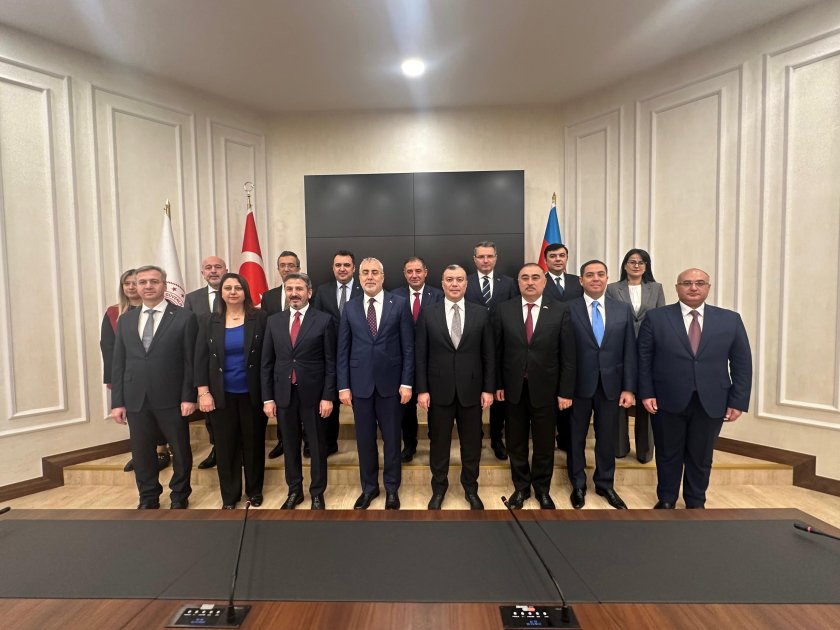 Ankarada TDT çərçivəsində əmək və məşğulluq üzrə işçi qrupunun yaradılması müzakirə edildi - FOTO - foto 1