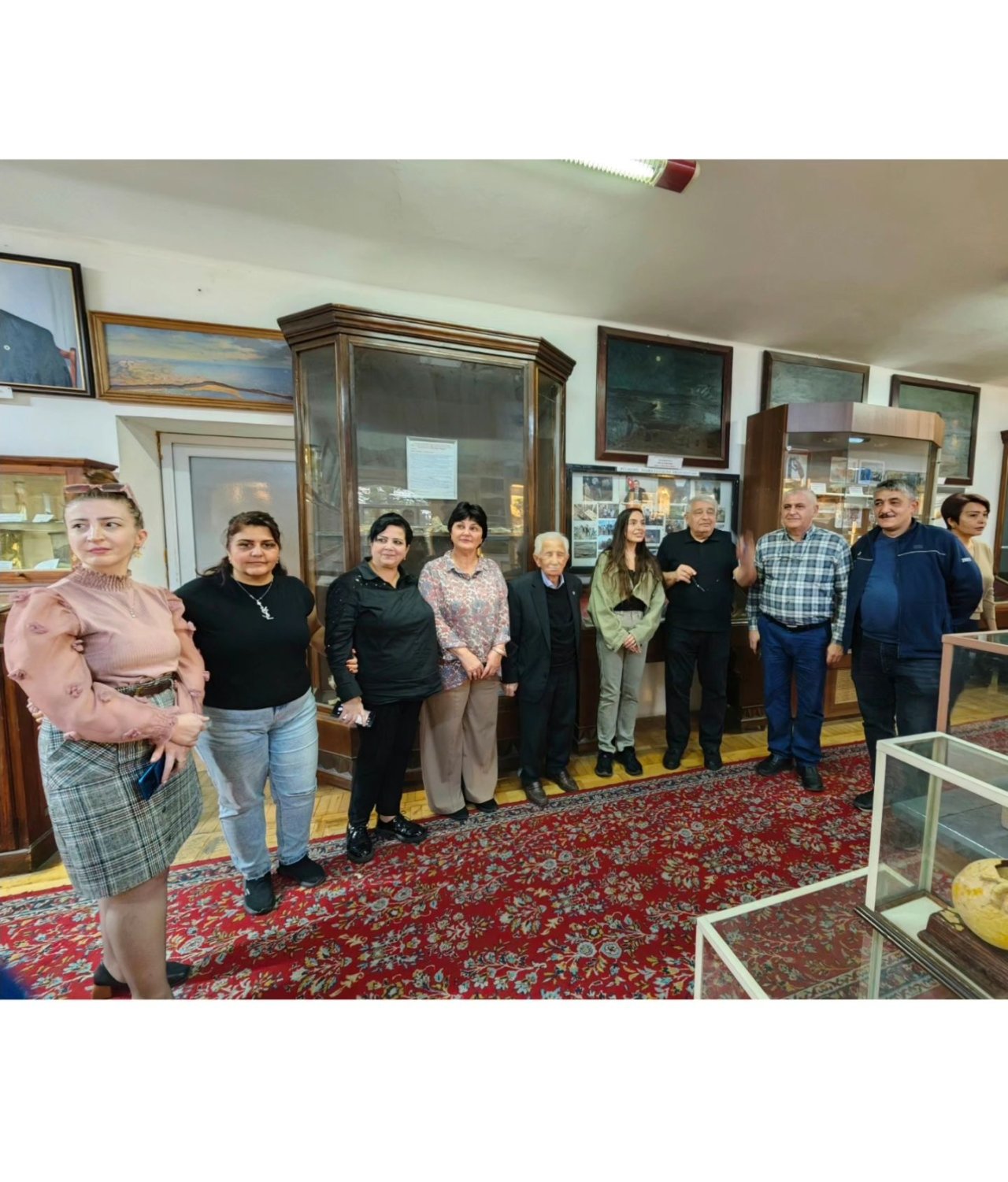 Leyla Əliyeva Təbiət Tarix Muzeyini ZİYARƏT ETDİ - FOTO - foto 13