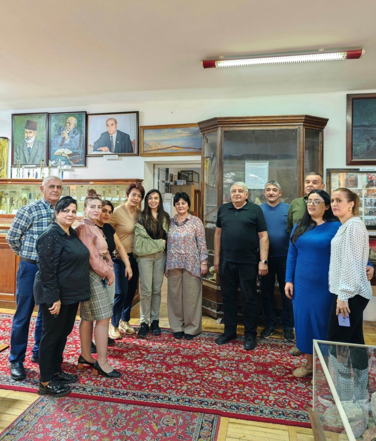 Leyla Əliyeva Təbiət Tarix Muzeyini ZİYARƏT ETDİ - FOTO - foto 10