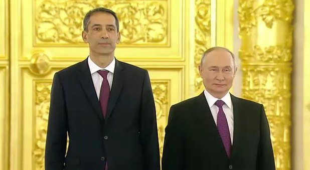 Putin səfirimizi qəbul etdi – VİDEO Putin səfirimizi qəbul etdi – VİDEO
