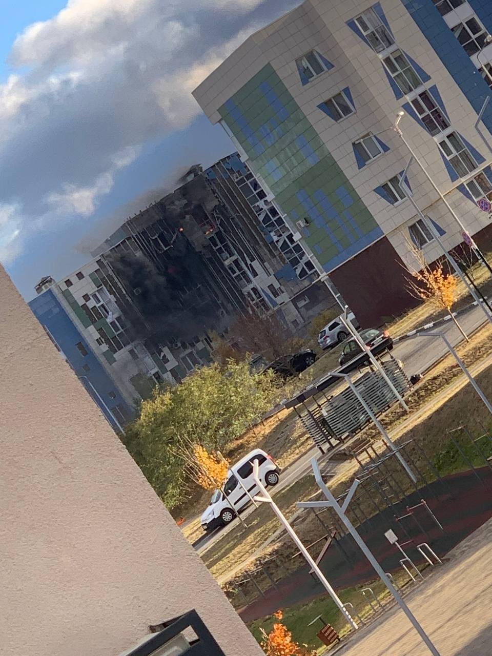 Ukrayna ordusu Belqorodda yaşayış binasına PUA atdı - FOTO/VİDEO - foto 3