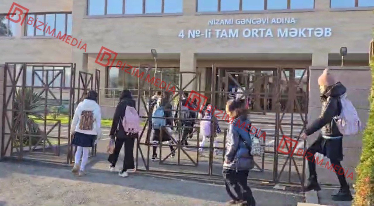 Xankəndi BU GÜN: Şagirdlər məktəbə belə gedirlər &ndash; ANBAAN VİDEO