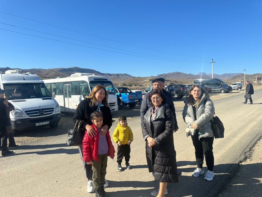Növbəti köç karvanı Cəbrayıl şəhərinə çatdı - FOTO Növbəti köç karvanı Cəbrayıl şəhərinə çatdı - FOTO