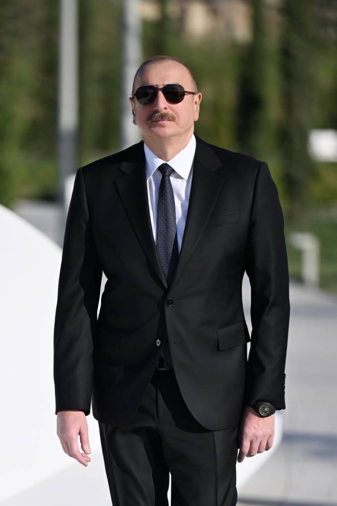 Prezident Bakıda Zəfər parkının açılışında - FOTO/VİDEO - foto 9