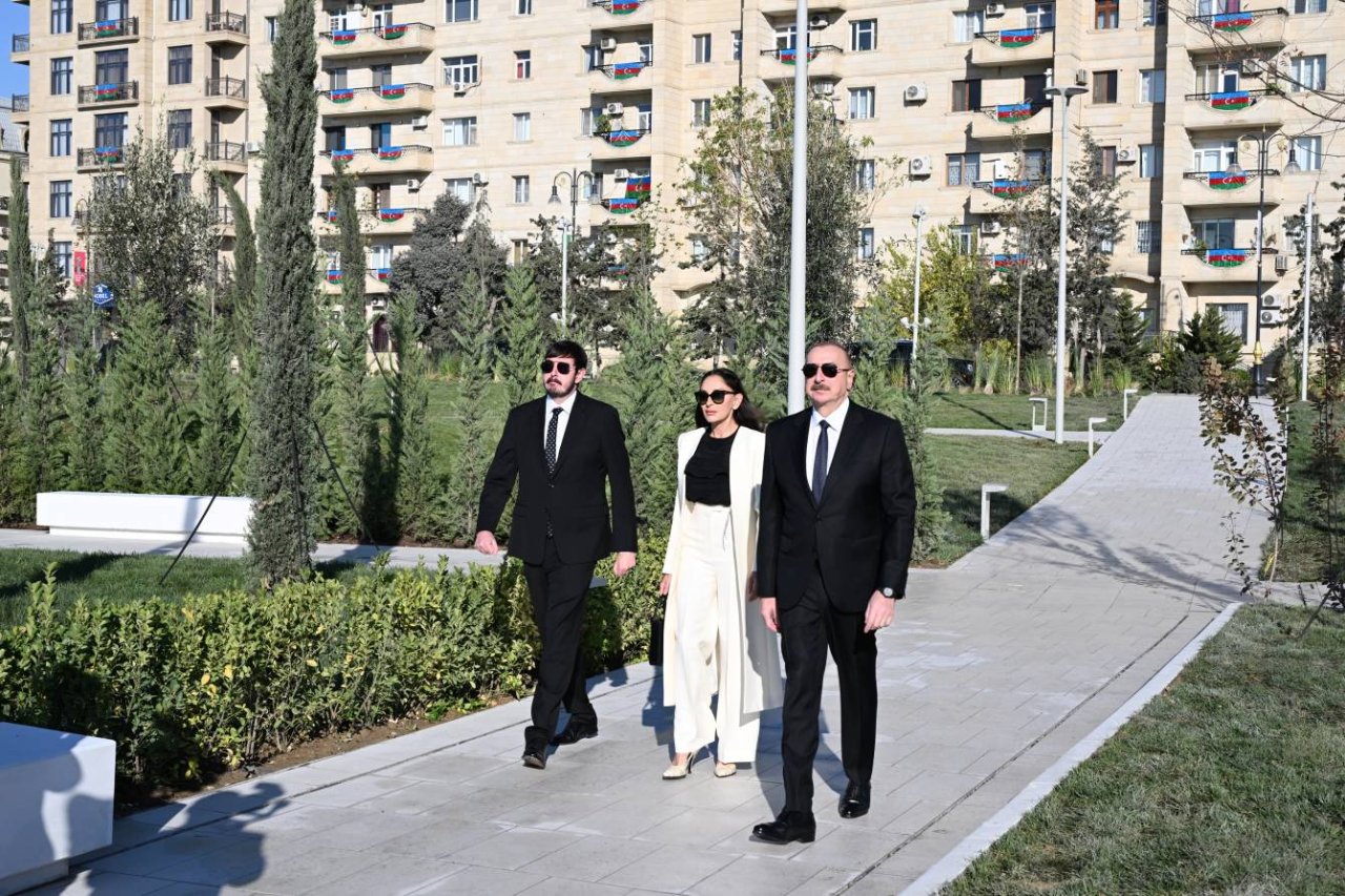 Prezident Bakıda Zəfər parkının açılışında - FOTO/VİDEO - foto 2