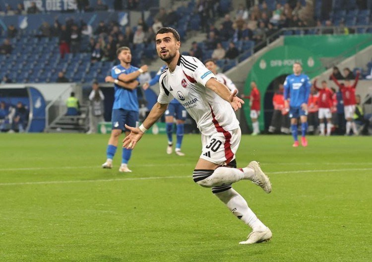 Mahir Emreli oynadı, &ldquo;Nürnberq&rdquo; heç-heçə etdi