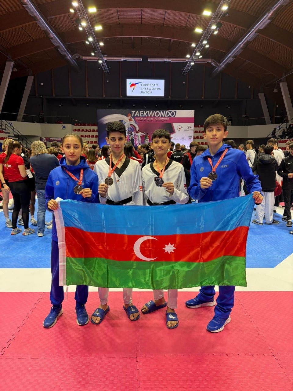 Taekvondoçularımız Avropa birinciliyini 4 medalla başa vurdular - FOTO - foto 3