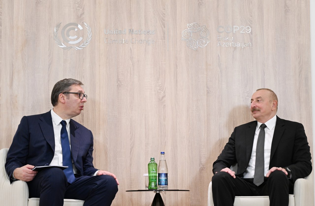 Prezident Vuçiçlə GÖRÜŞDÜ - FOTO/VİDEO - foto 2