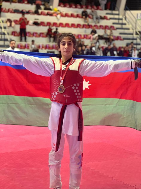 Vətən müharibəsi şəhidinin taekvondoçu qızı Avropa çempionu oldu – FOTO - foto 2