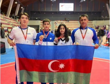 Vətən müharibəsi şəhidinin taekvondoçu qızı Avropa çempionu oldu &ndash; FOTO