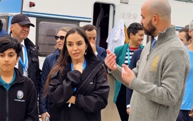 Leyla Əliyevadan balina maketi ilə bağlı paylaşım – VİDEO Leyla Əliyevadan balina maketi ilə bağlı paylaşım – VİDEO