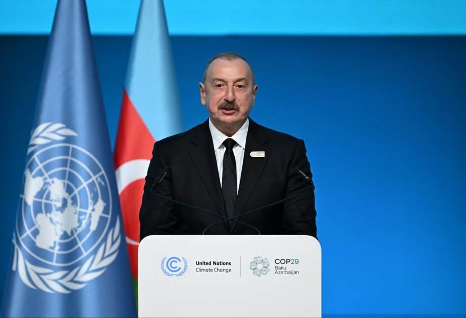 İlham Əliyev: “Onların səsi bu gün qlobal səhnədə eşidilməlidir” - VİDEO İlham Əliyev: “Onların səsi bu gün qlobal səhnədə eşidilməlidir” - VİDEO