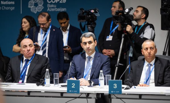 Nazirlər COP29-da dayanıqlı, rəqəmsal Orta Dəhliz mövzusunun müzakirəsi üçün TOPLANDILAR - FOTO - foto 4