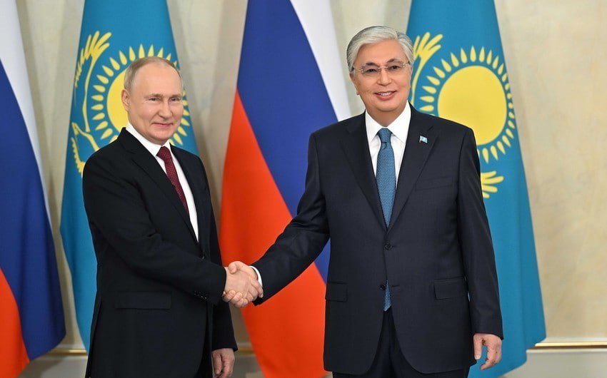 Tokayev və Putin yeni dünya nizamında strateji əməkdaşlığı dərinləşdirmək barədə razılığa gəldi - VİDEO