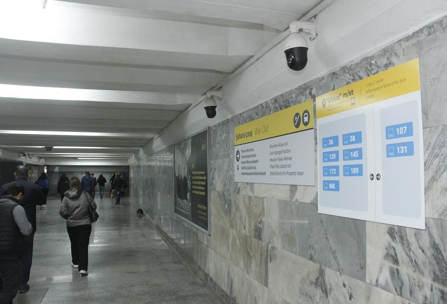 Metro stansiyalarının çıxışları nömrələnir – FOTO - foto 7