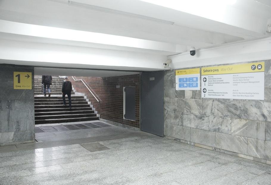 Metro stansiyalarının çıxışları nömrələnir – FOTO - foto 8