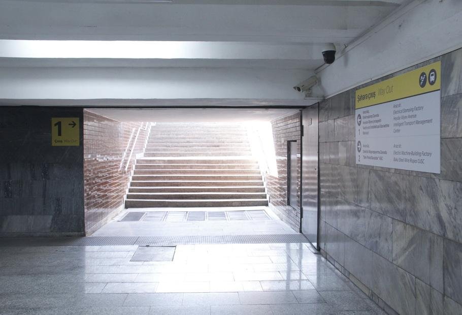 Metro stansiyalarının çıxışları nömrələnir – FOTO - foto 4