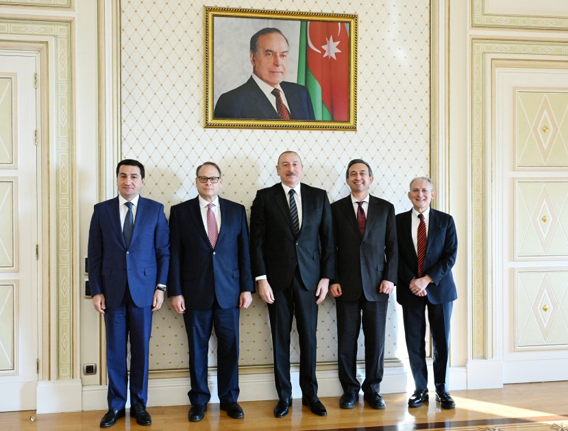 İlham Əliyev Amerika İsrail İctimai Əlaqələr Komitəsinin prezidentini qəbul etdi - FOTO - foto 1
