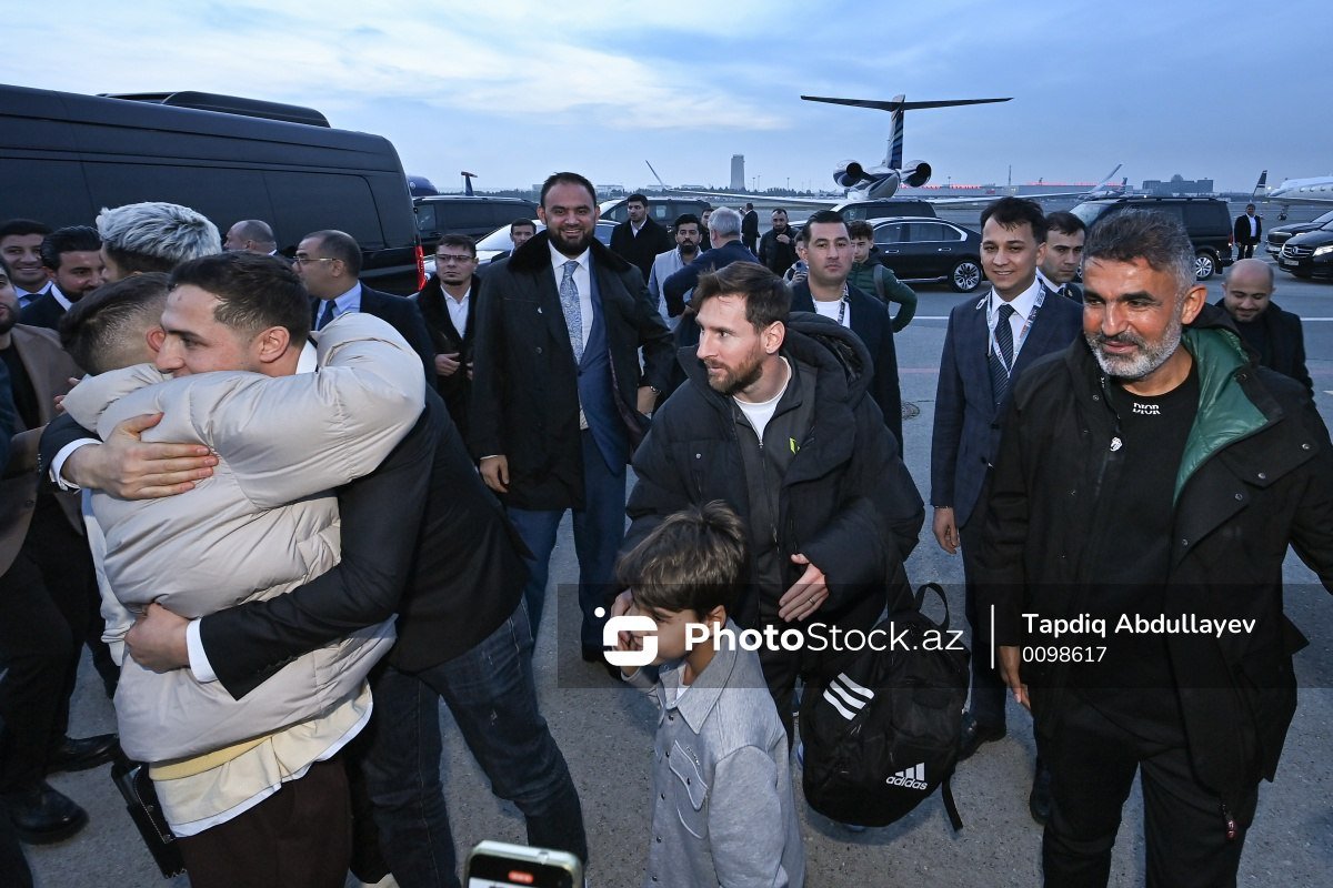 Messi və yoldaşlarının Bakı səfəri BAŞA ÇATDI - FOTO/VİDEO - foto 4