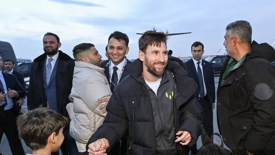 Messi və yoldaşlarının Bakı səfəri BAŞA ÇATDI - FOTO/VİDEO Messi və yoldaşlarının Bakı səfəri BAŞA ÇATDI - FOTO/VİDEO