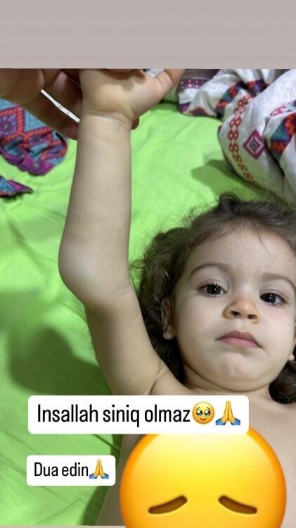 Məşhur aparıcının qızı xəstəxanalıq oldu – FOTO - foto 1