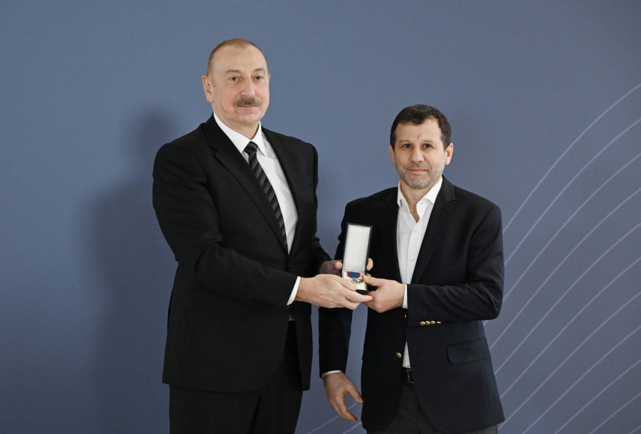 İlham Əliyev idmançıları mükafatlandırdı - FOTO - foto 7