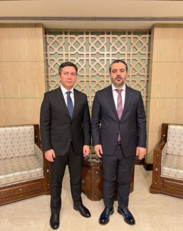 Azərbaycanın xarici işlər nazirinin müavini Suriyaya getdi - FOTO - foto 1