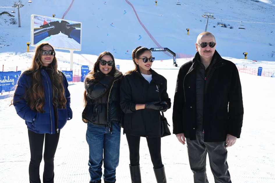 Prezident və ailəsi Şahdağ Turizm Kompleksində - FOTO/VİDEO - foto 28