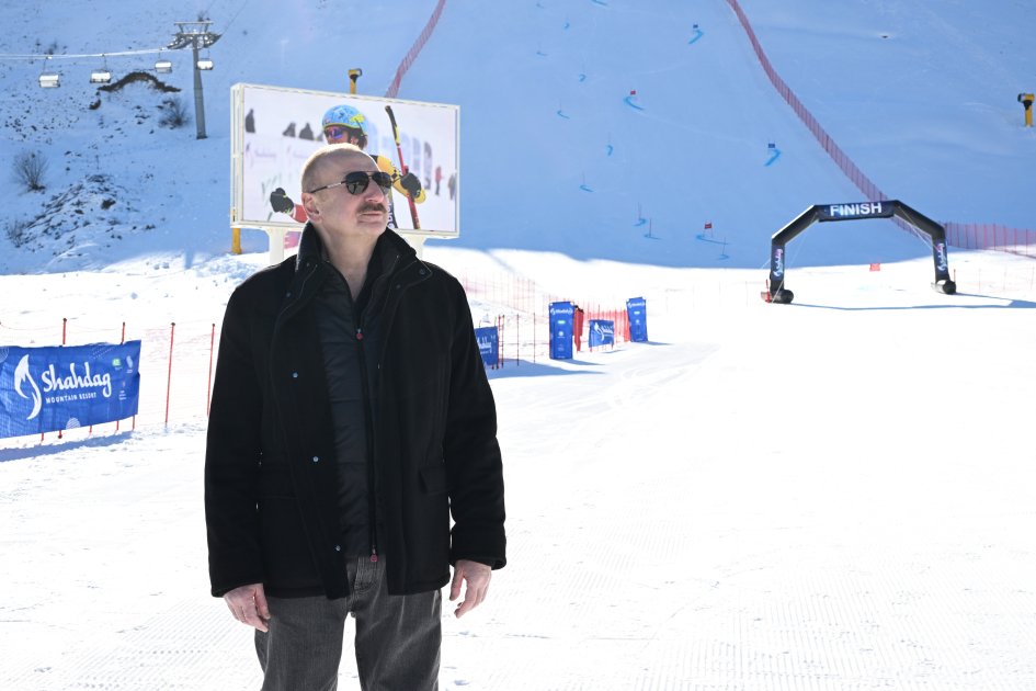 Prezident və ailəsi Şahdağ Turizm Kompleksində - FOTO/VİDEO - foto 25