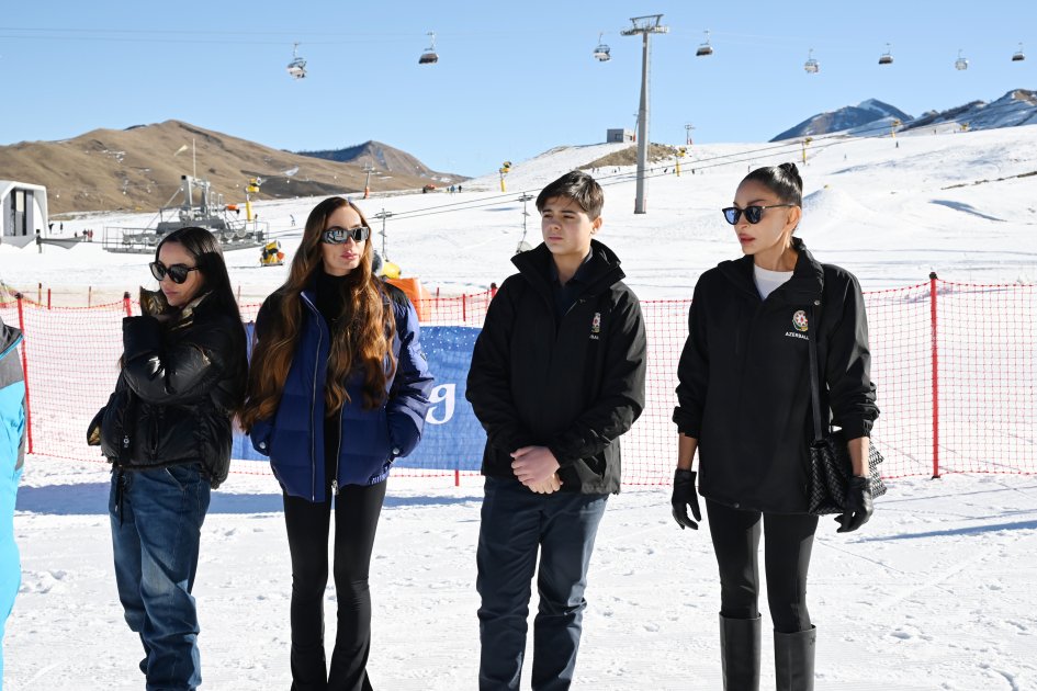 Prezident və ailəsi Şahdağ Turizm Kompleksində - FOTO/VİDEO - foto 23