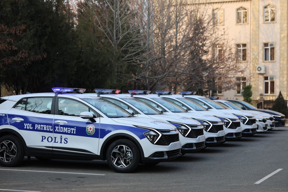 Naxçıvan polisinə yeni avtomobillər verildi &ndash; FOTO 