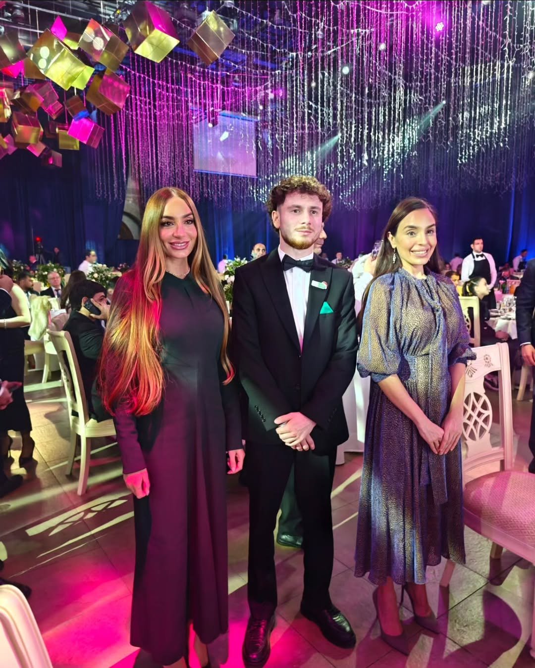 Leyla və Arzu Əliyevalar ilin idman yekunları ilə bağlı qala mərasimində - FOTO - foto 2